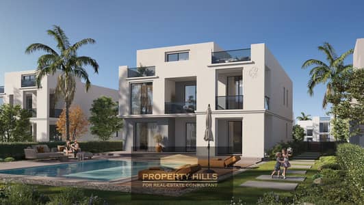 A luxury royal palace 790 meters fully finished in front of Sphinx Airport and next to Sodic