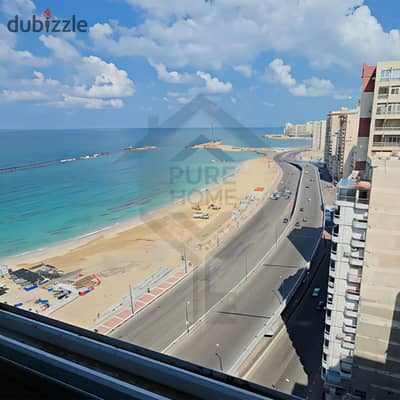 Apartment for sale - Mohamed Naguib - Direct sea view