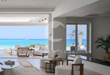 Sea & Lagoon View Chalet Fully Finished & Acs At Azha Ras El Hekma with Longest Payment Plan Up To 10 years Starting Dp 700k By Maadar