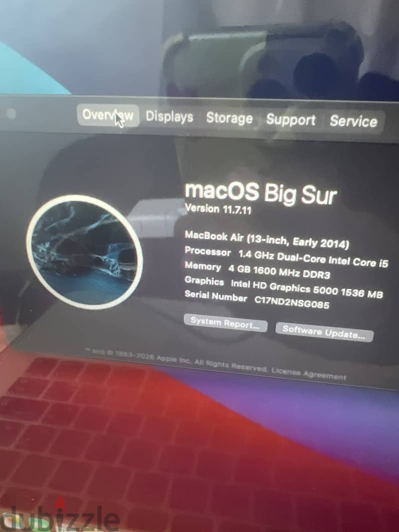 MacBook Air 13-inch (Early 2014) 1