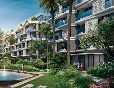 للبيع شقة في Badya Palm Hills بادية بالم هيلز | شقة 132م + حديقة خاصة 61م، تشطيب كامل، جاهزة للاستلام Ready to move ، موقع مميز جدًا، وتقسيط نصف سنوي