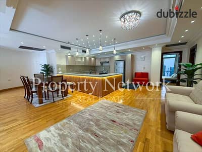Fully Furnished 2BR Apartment 180m + 40m Garden | Lake View Dusit | New Cairo