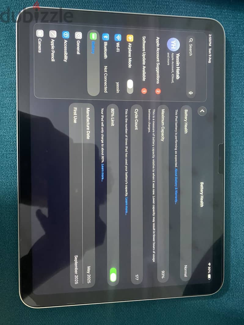 Ipad a16 11inch 6