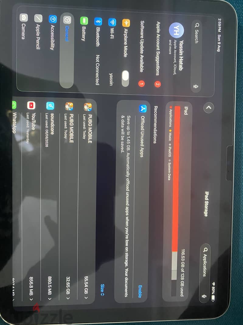Ipad a16 11inch 12