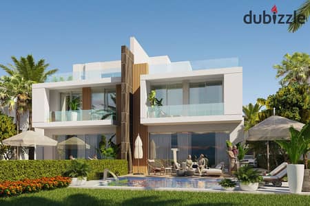 Fully finished townhouse ready for handover in La Vista Cit own it in the New Administrative Capital and receive it immediately with the key
