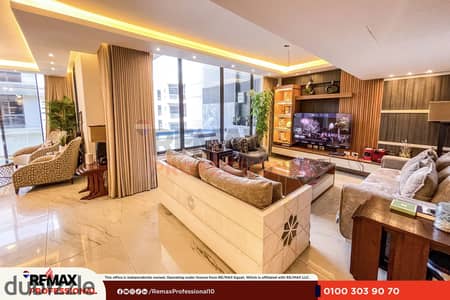Ready to move Duplex with a Private swimming pool for sale in Smouha