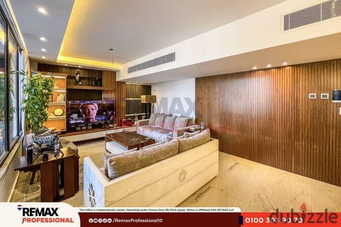 Ready to move Duplex with a Private swimming pool for sale in Smouha