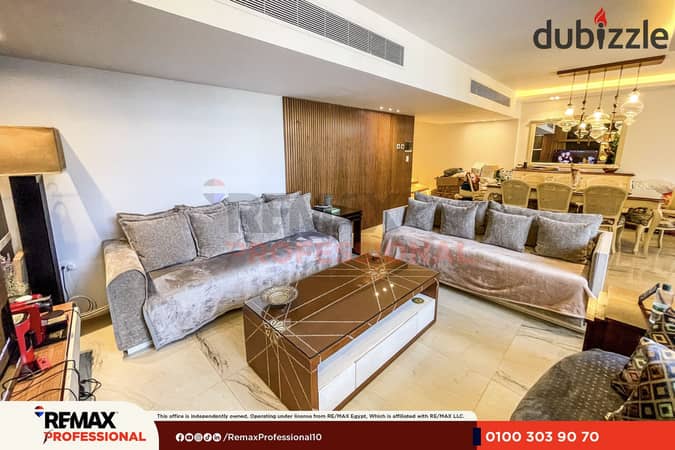 Ready to move Duplex with a Private swimming pool for sale in Smouha