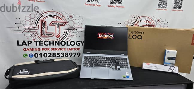 ضمان الوكيل 15 شهر LENOVO LOQ I5 12HX RTX 3850 6G