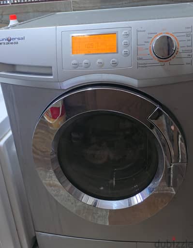 غسالة يونيفرسال 8 كيلو تحميل أمامي – 1400 لفة – 30 برنامج