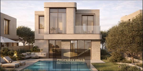 At the initial offering price, own a finished townhouse in prime location at The Hillage Madaar next to Alegria and Al Ahly Club