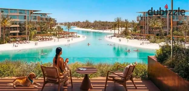 شالية طرح اول متشطب فى مدينة علم الروم من ديار القطرية 4 الاف فدام بقلب الساحل الشمالى بفيو مائى متميز ( البحر - لاجون ) بتسهيلات كبيرة للسداد