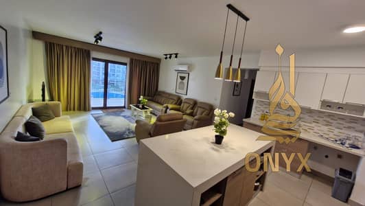 160 sqm Chalet for Rent, Premium Furnishing & Finishing, Direct Pool View in Marassi Marina, North Coast