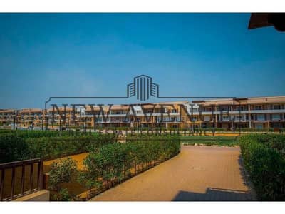 Own a premium upper chalet in Murano by Wadi Degla, featuring a spacious private roof, breathtaking sea & pool views, full finishing