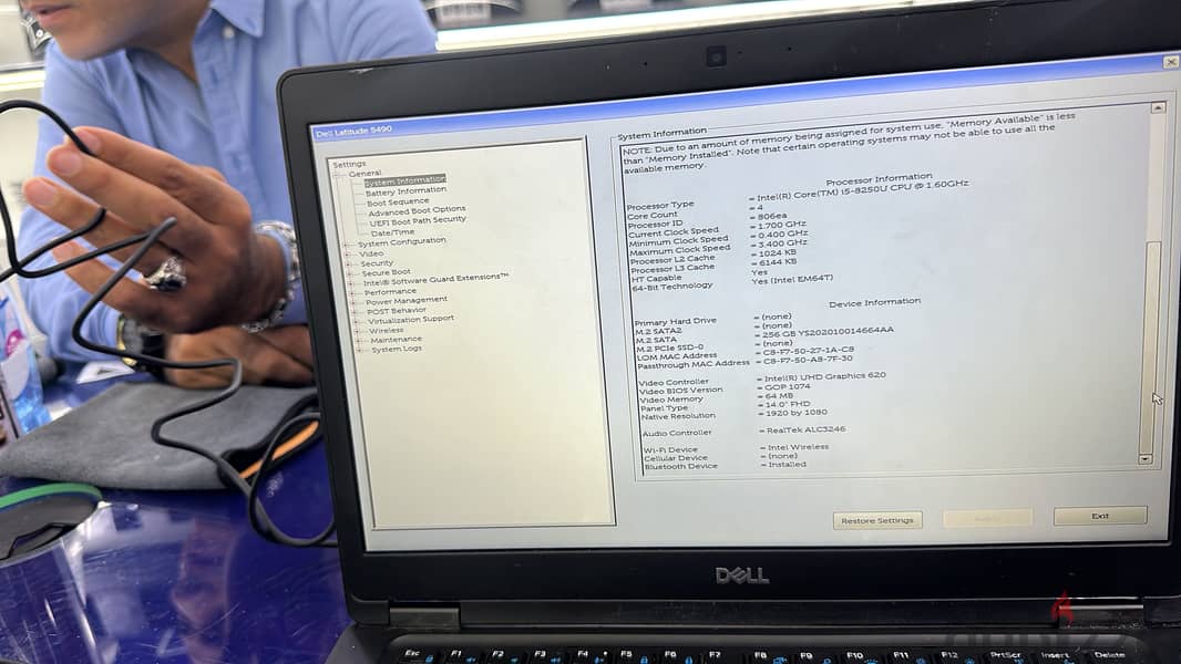 Dell Latitude 5490 2