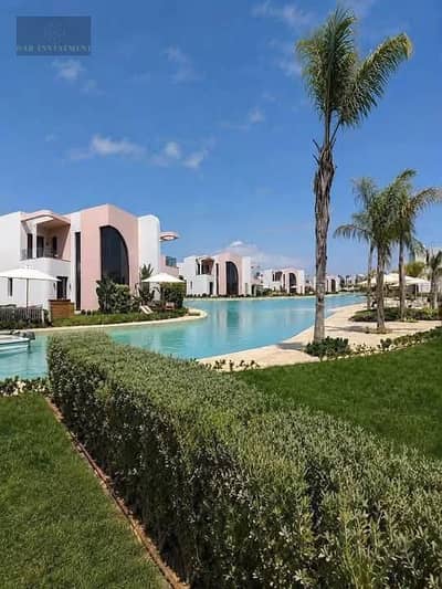 Townhouse Corner (Loft) for sale direct on lagoon fully finished with ACs north facing 3bedrooms ready to move in june sodic north coast