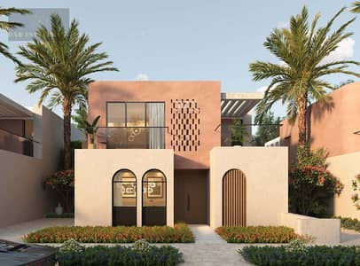 بمقدم 5% امتلك فيلا للبيع فى اوجامي Ogami  راس الحكمه الساحل الشمالي المطور سوديك متشطبه بالتقسيط حتى 8 سنين 3 غرف بحري 254م