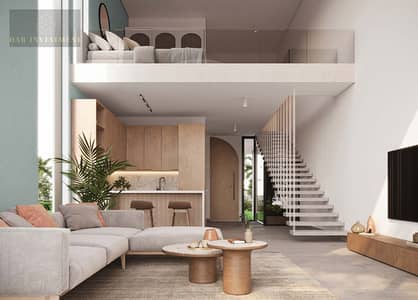 لوفت Loft  للبيع فى  جون راس الحكمه June by Sodic Ras El Hekma بمقدم 5% بالتقسيط على 8 سنوات موقع مميو و فيو مفتوح