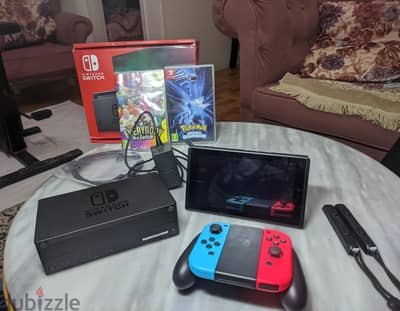 Nintendo Switch V2 (HAC-001-01)  نينتيندو سويتش v2 اوبن بوكس