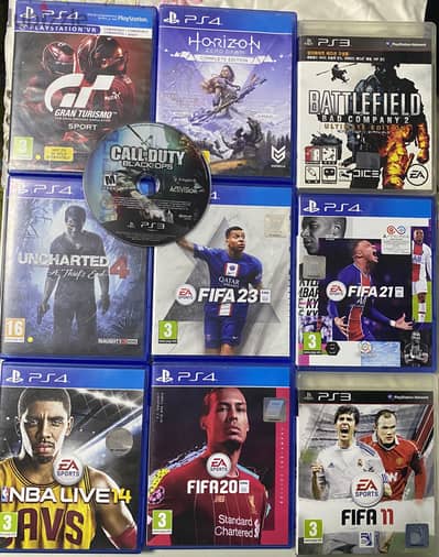 ps4 games CD  العاب بلايستيشن 4 و ps3