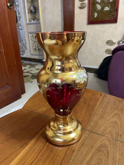 طقم بوهيمي احمر مدهب