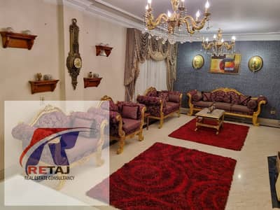 A distinctive 195 sq m furnished apartment overlooking a large garden is available for rent in the 9th District of Nasr City.
