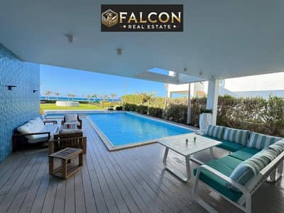 Ready-to-move First row villa, fully furnished with ACs & appliances, Next Rixos in Marina 5+ Installments