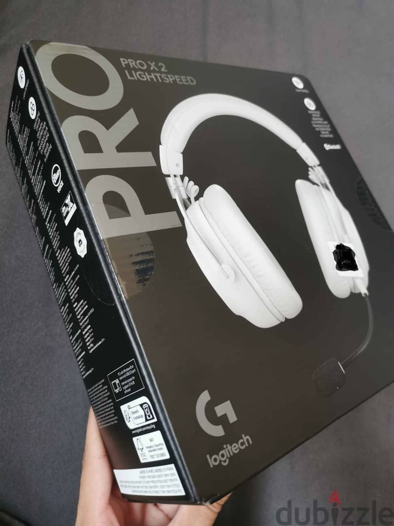 Logitech G pro x 2 Lightspeed - White | Wireless Gaming Headset 3