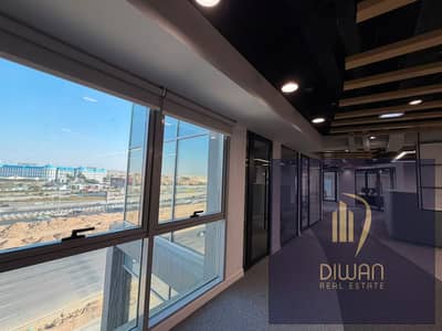 Administrative office for sale, received for less than a year, in the most distinguished location near Heliopolis and Nasr City | First Settlement |