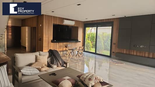 Twinhouse Villa For Sale Fully Finished Super Lux Landscape View Ready To Move in Al Burouj - El Sherouk