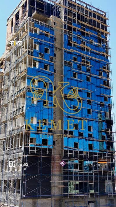 COMMERCIAL GROUND  FOR SALE 100 SQ M  RENTED FOR  BRAND AL MALKI INCOME MONTHLY 500000 NEW CAPITAL