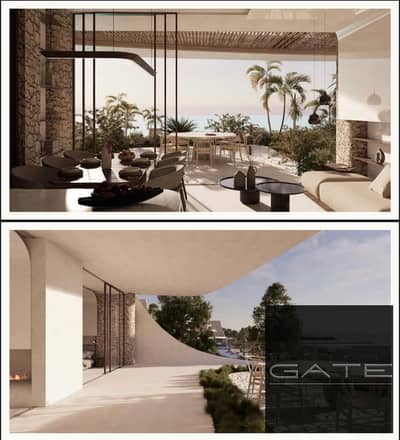 Lowest-priced twin house in Azha El Sokhna – second row from the lagoon