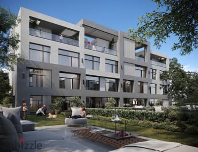 Two-bedroom apartment for sale in the Sixth Settlement with a payment plan over 10 years, minutes from the American University.