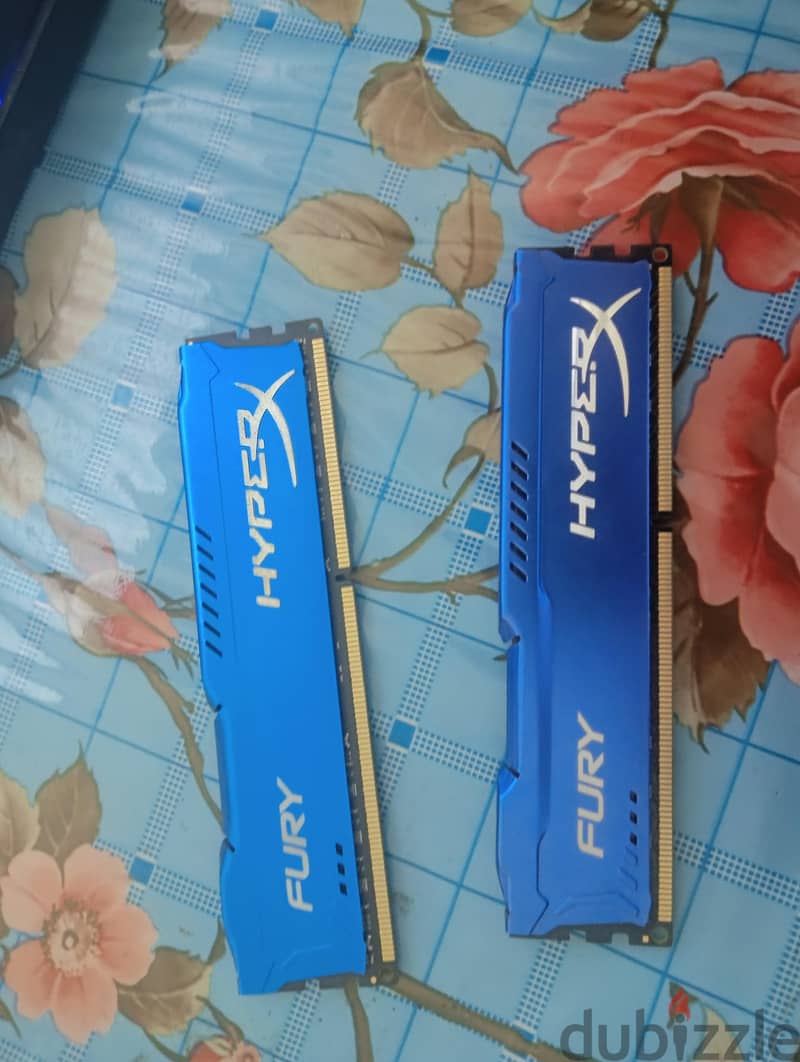 HyperX Fury Blue DDR3 1