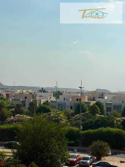 For sale cash apartment 124 m in the best locations of Madinaty B6 third floor garden and villas view super lux finishing