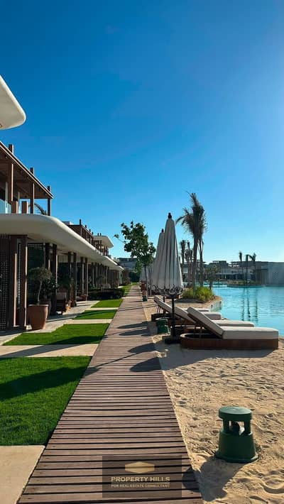 Finished chalet with air conditioning directly on the beach next to Hacienda Red and South Med in Zoya Ghazala Bay