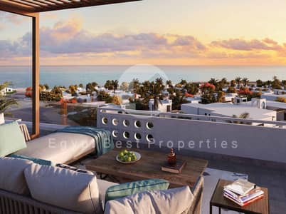 HOT DEAL FINISHED CHALET 3 BEDROOM FOR SALE INST UP TO 8 YRS  SEA VIEW IN BEIT AL BAHR IN SIDI HENISH IN NORTH COAST