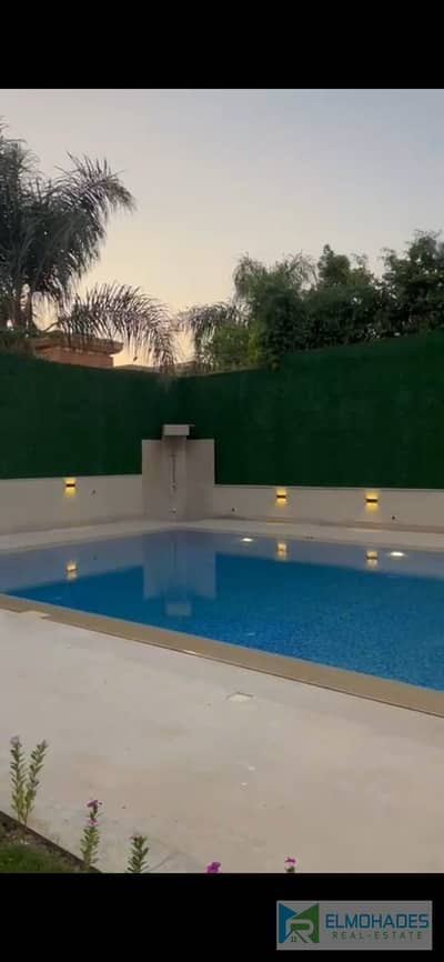 Villa for rent furnished in Al-Rehab with swimming pool