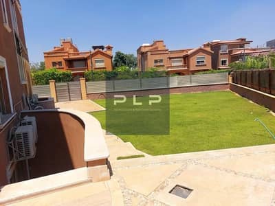 Twin villa for sale below market price, prime location, open view overlooking the landscape in Bellagio Compound, New Cairo