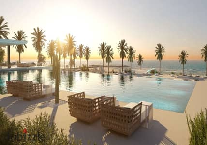 Luxury Beachfront One Story Villa For Sale in Ogami Sodic With 8 Year Installment Plan - Ras El Hekma North Coast