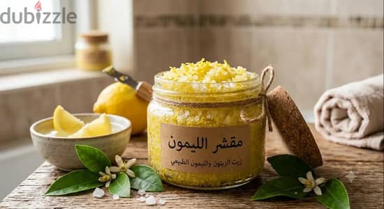 مقشرات البشره بمكونات طبيعية