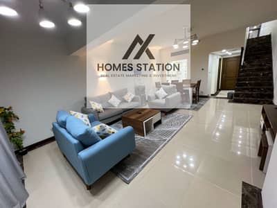 Ultra Super Lux Furnished Duplex for Rent in Porto New Cairo