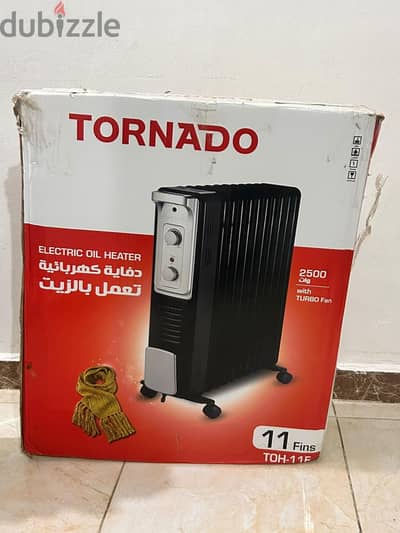 دفاية تورنيدو للبيع بحالة ممتازة