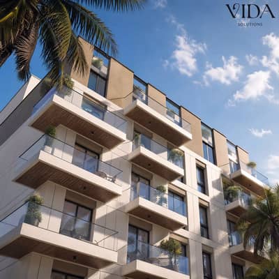 apartment for sale 104 sqm in Zaha Residence Compound directly on Al Wahat Road with a 10% down payment and installments for up to 10 years.