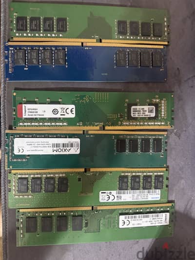 رامات 8 جيجا ddr4 تردد 2666 و 2400
