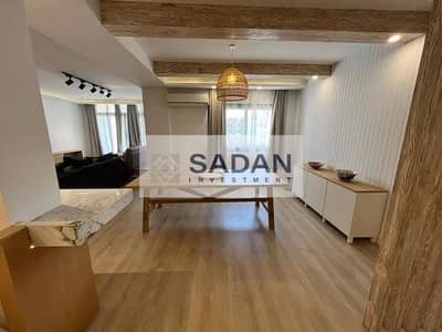 Apartment with garden for sale ready to move in il Bosco, New Capital, in the Investors District.