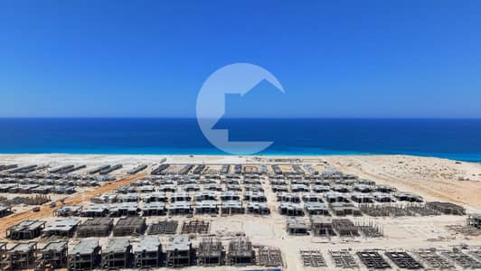 FINISHED TWINHOUSE FOR SALE WITH AC'S FULLY SEA VIEW INST UP TO 8 YRS IN SOLARE IN RAS AL HEKMA IN NORTH COAST