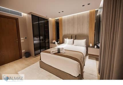 Furnished 140 sqm apartment for rent in The Square Compound, Fifth Settlement, near the American University in Cairo (AUC) and 90th Street.