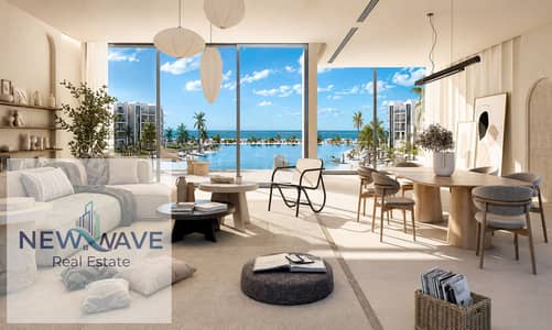 Chalet for Sale with Installments in Salt Compound Fully Finished Super Lux 95 sqm , Ras El Hekma - North Coast (Landscape View & Complete Privacy)