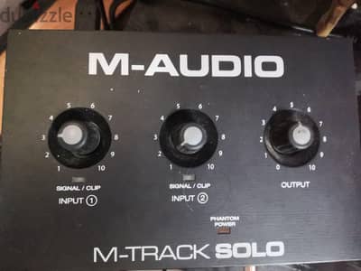 M Audio M-Track Solo audio interface - انترفيس م اوديو سولو